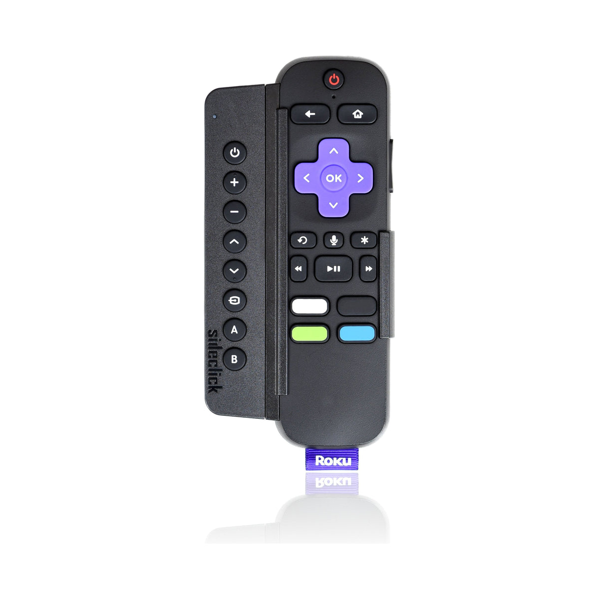 Sideclick Universal Remote Attachment for Roku® Streaming Players