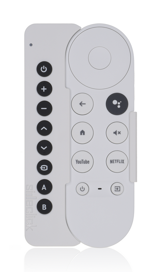 Certified Refurbished - Sideclick Universal Remote Attachment for Chromecast with Google TV