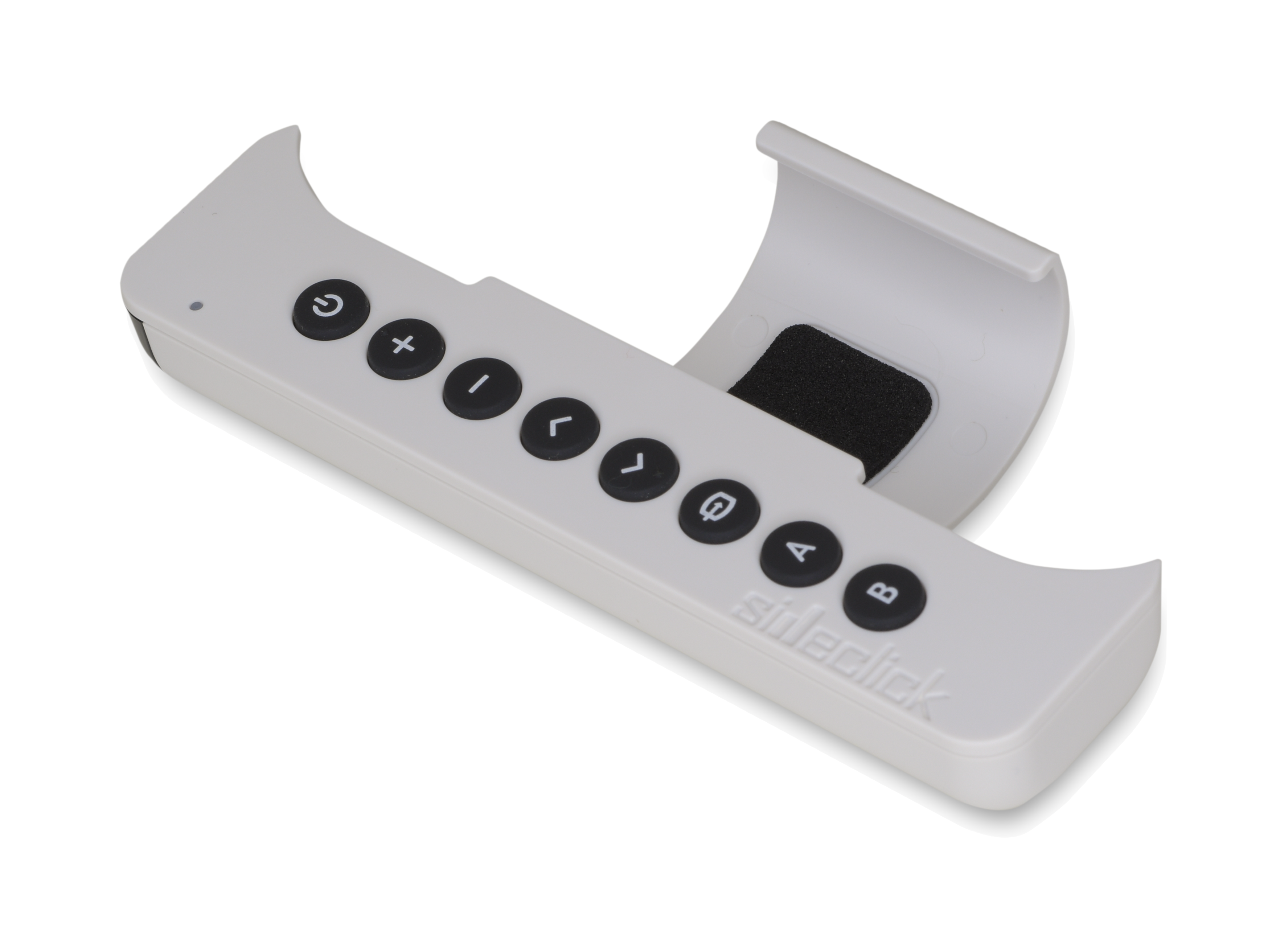 Homecast Remote Sideclick Universal Remote Attachment for Chromecast with Google TV
